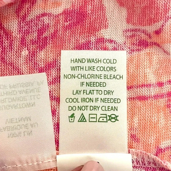 Lilly Pulitzer Sz XS Duval Top Linen Pink Cheeky Melon Rule Breakers NWT… - Picture 9 of 9